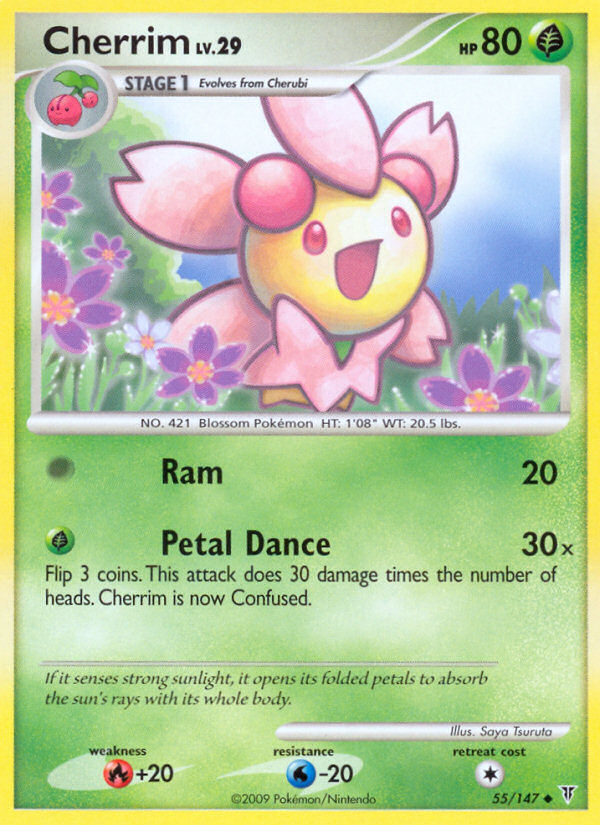 Cherrim (55/147) [Platinum: Supreme Victors] | Jomio and Rueliete's Cards and Comics