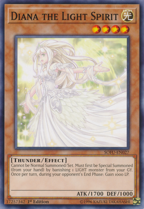 Diana the Light Spirit [SOFU-EN027] Common | Jomio and Rueliete's Cards and Comics