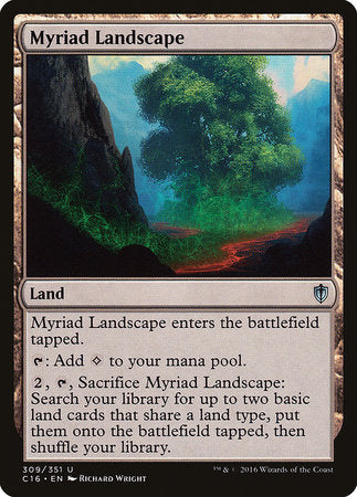 Myriad Landscape [Commander 2016] | Jomio and Rueliete's Cards and Comics
