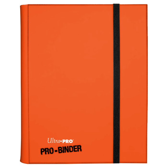 Ultra PRO: 9-Pocket Side-Loading PRO-Binder (Orange) | Jomio and Rueliete's Cards and Comics