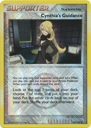 Cynthia's Guidance (136/147) (League Promo) [Platinum: Supreme Victors] | Jomio and Rueliete's Cards and Comics