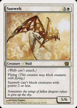 Sunweb [Eighth Edition] | Jomio and Rueliete's Cards and Comics