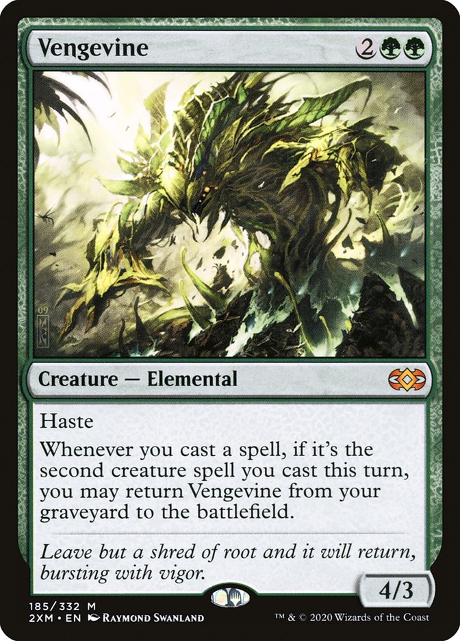 Vengevine [Double Masters] | Jomio and Rueliete's Cards and Comics