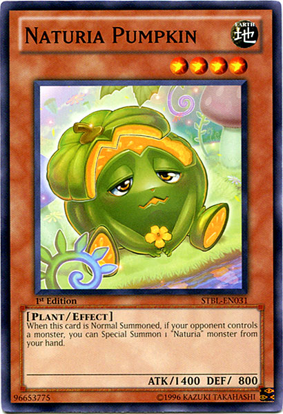 Naturia Pumpkin [STBL-EN031] Common | Jomio and Rueliete's Cards and Comics