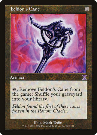 Feldon's Cane [Time Spiral Timeshifted] | Jomio and Rueliete's Cards and Comics