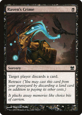 Raven's Crime [Modern Masters] | Jomio and Rueliete's Cards and Comics