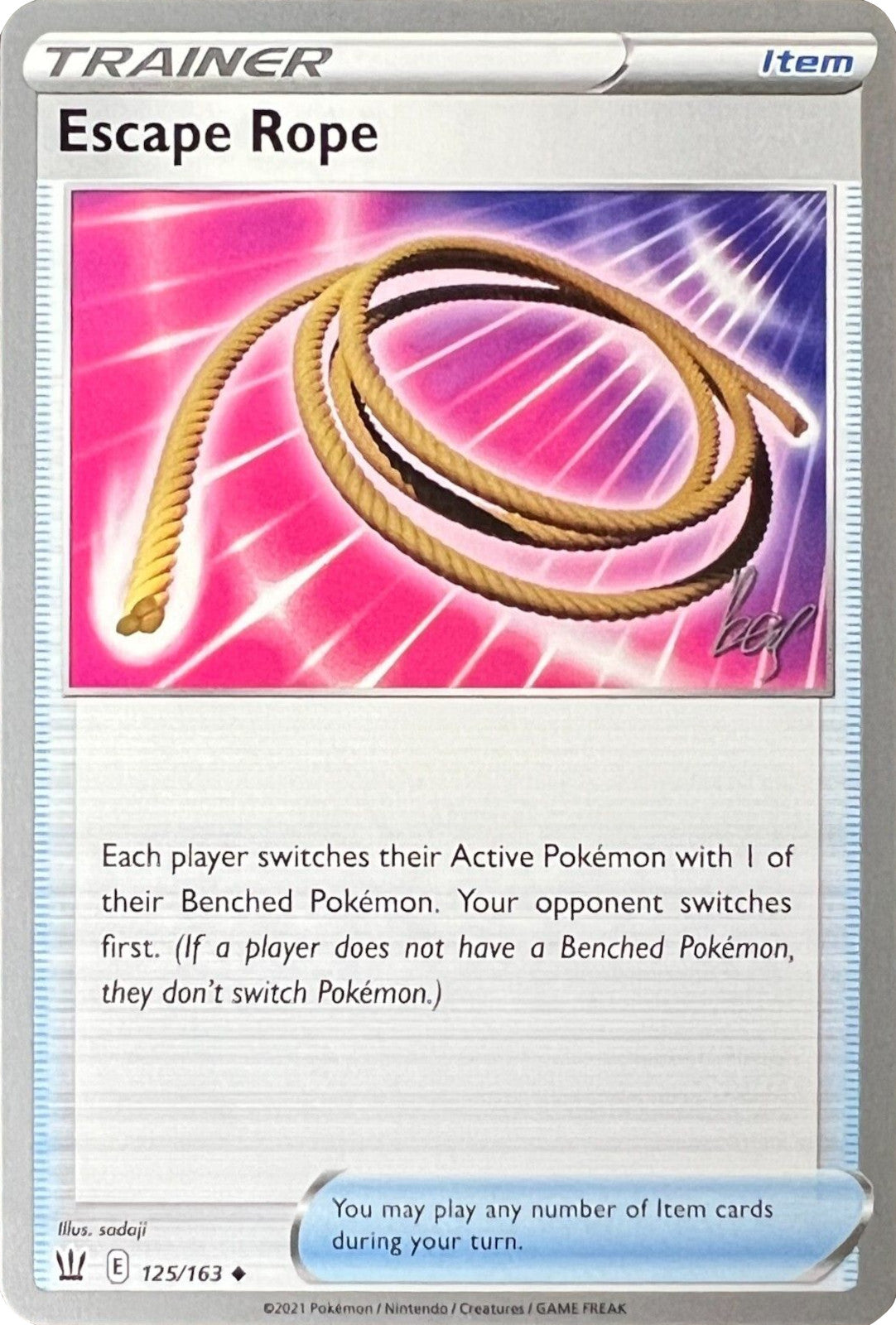 Escape Rope (125/163) (Cheryl Again - Sebastian Lashmet) [World Championships 2022] | Jomio and Rueliete's Cards and Comics