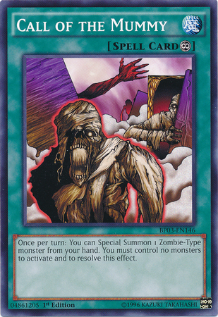 Call of the Mummy [BP03-EN146] Common | Jomio and Rueliete's Cards and Comics