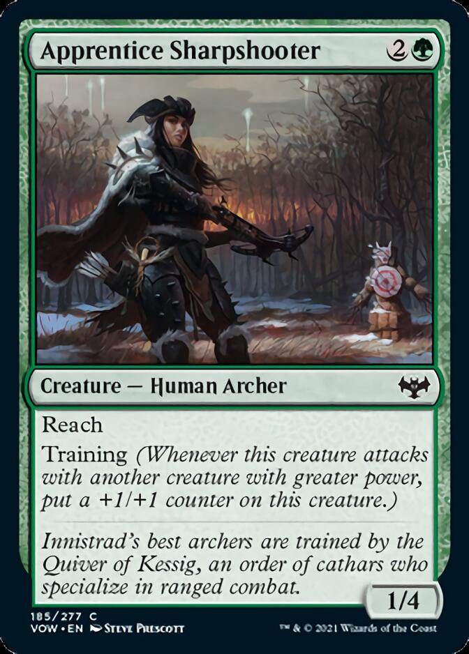 Apprentice Sharpshooter [Innistrad: Crimson Vow] | Jomio and Rueliete's Cards and Comics