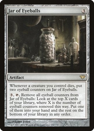 Jar of Eyeballs [Dark Ascension] | Jomio and Rueliete's Cards and Comics