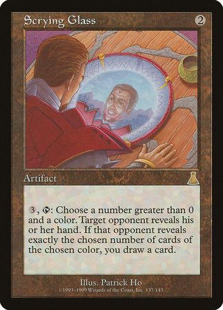 Scrying Glass [Urza's Destiny] | Jomio and Rueliete's Cards and Comics