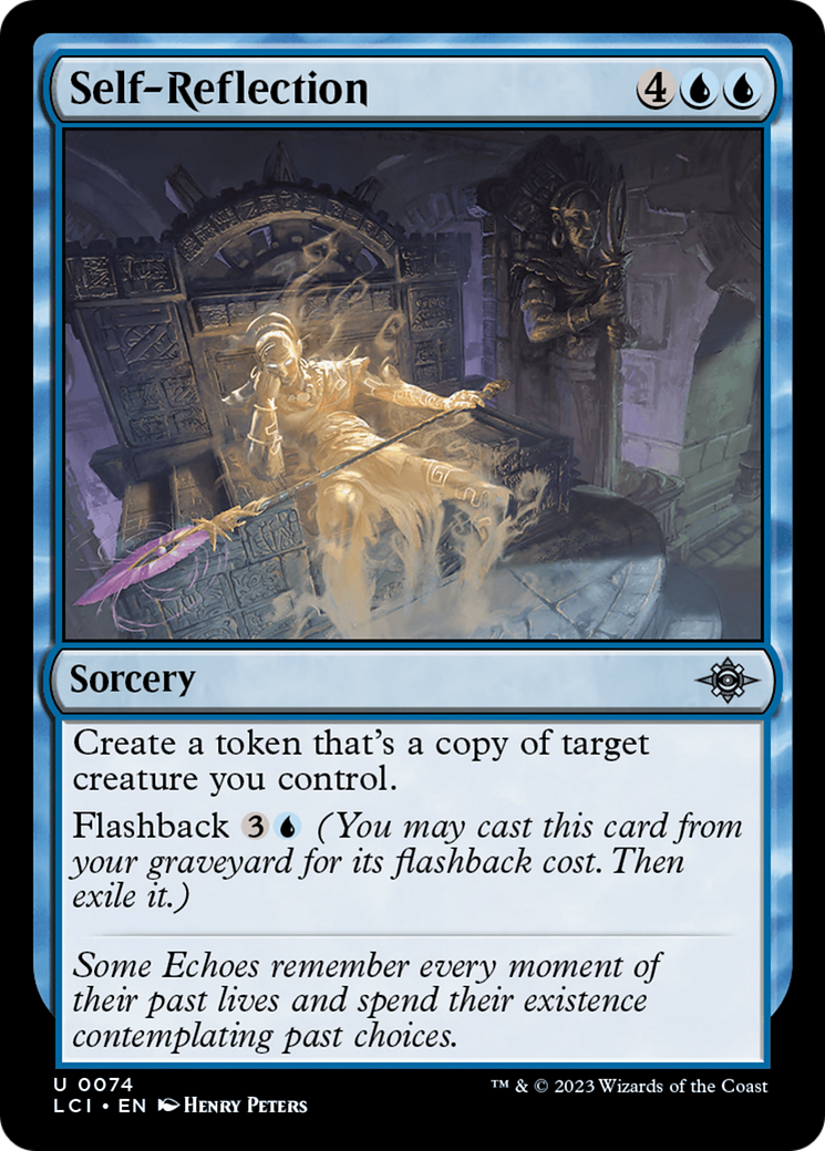 Self-Reflection [The Lost Caverns of Ixalan] | Jomio and Rueliete's Cards and Comics