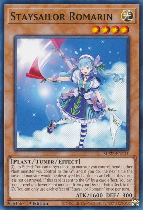 Staysailor Romarin [MP22-EN111] Common | Jomio and Rueliete's Cards and Comics