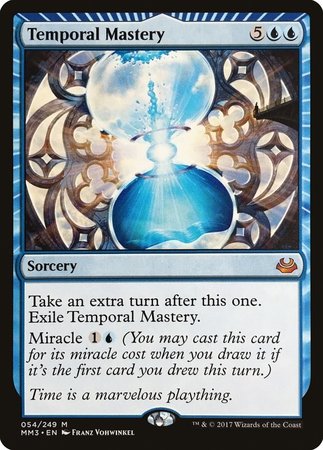 Temporal Mastery [Modern Masters 2017] | Jomio and Rueliete's Cards and Comics
