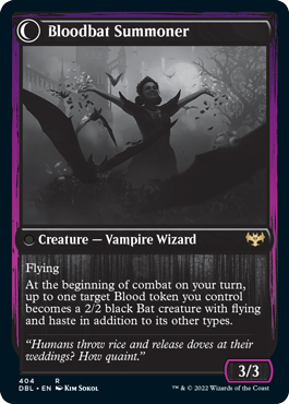 Voldaren Bloodcaster // Bloodbat Summoner [Innistrad: Double Feature] | Jomio and Rueliete's Cards and Comics