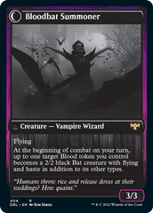 Voldaren Bloodcaster // Bloodbat Summoner [Innistrad: Double Feature] | Jomio and Rueliete's Cards and Comics