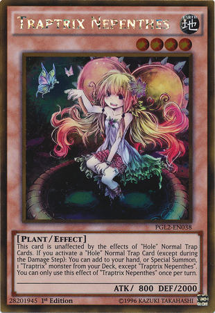 Traptrix Nepenthes [PGL2-EN038] Gold Rare | Jomio and Rueliete's Cards and Comics