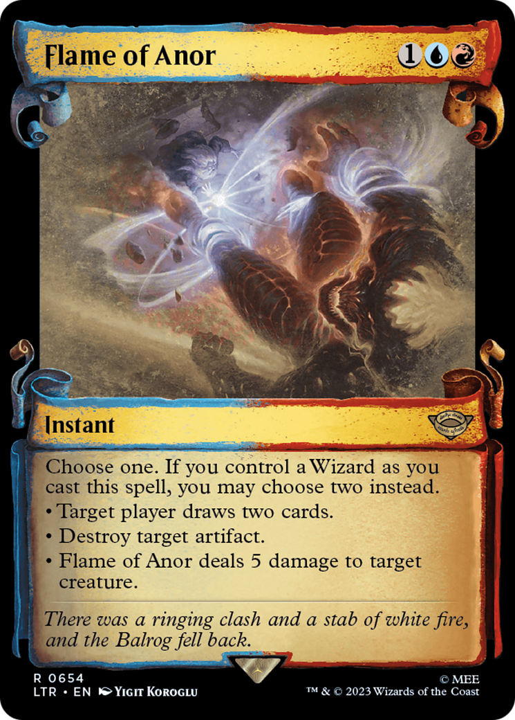 Flame of Anor [The Lord of the Rings: Tales of Middle-Earth Showcase Scrolls] | Jomio and Rueliete's Cards and Comics