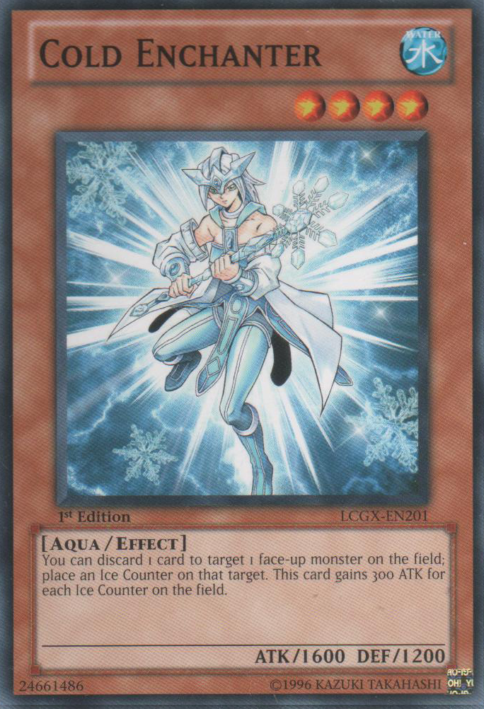 Cold Enchanter [LCGX-EN201] Common | Jomio and Rueliete's Cards and Comics