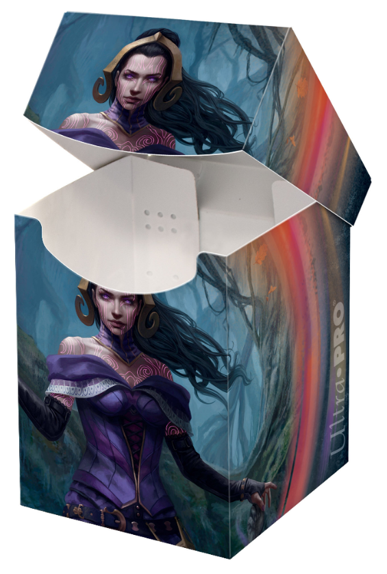 Ultra PRO: Deck Box - PRO 100+ (Core Set 2021 - Liliana) | Jomio and Rueliete's Cards and Comics
