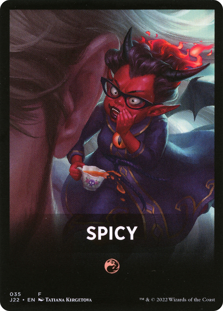 Spicy Theme Card [Jumpstart 2022 Front Cards] | Jomio and Rueliete's Cards and Comics