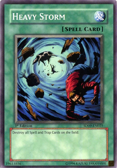 Heavy Storm [SD09-EN025] Common | Jomio and Rueliete's Cards and Comics