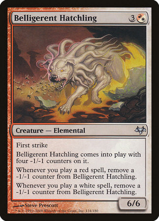Belligerent Hatchling [Eventide] | Jomio and Rueliete's Cards and Comics