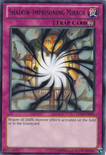 Shadow-Imprisoning Mirror (Blue) [DL14-EN020] Rare | Jomio and Rueliete's Cards and Comics