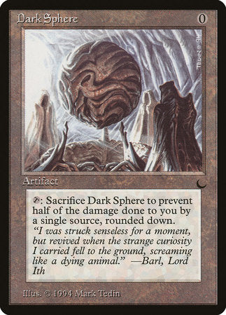 Dark Sphere [The Dark] | Jomio and Rueliete's Cards and Comics