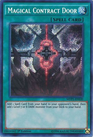 Magical Contract Door [MVP1-ENS20] Secret Rare | Jomio and Rueliete's Cards and Comics