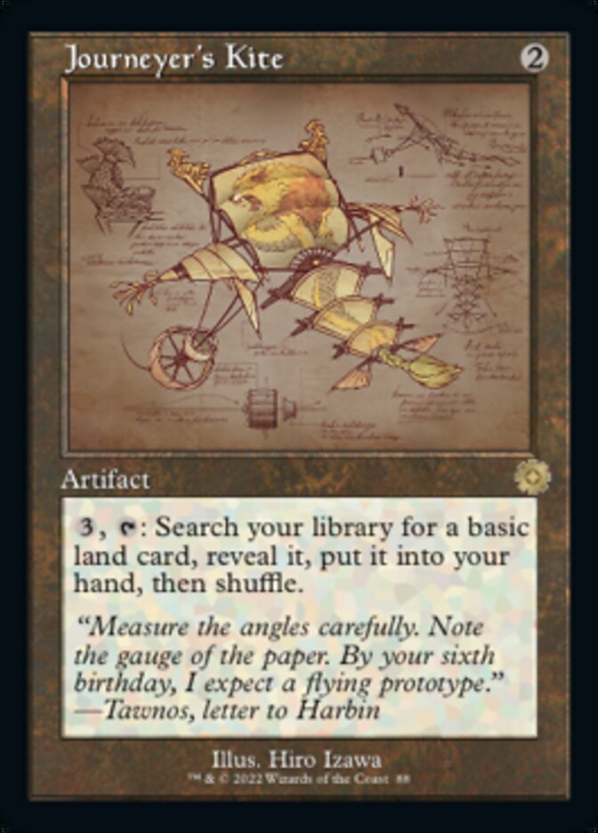 Journeyer's Kite (Retro Schematic) [The Brothers' War Retro Artifacts] | Jomio and Rueliete's Cards and Comics