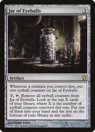 Jar of Eyeballs [Commander 2013] | Jomio and Rueliete's Cards and Comics