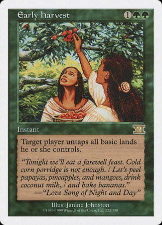 Early Harvest [Classic Sixth Edition] | Jomio and Rueliete's Cards and Comics