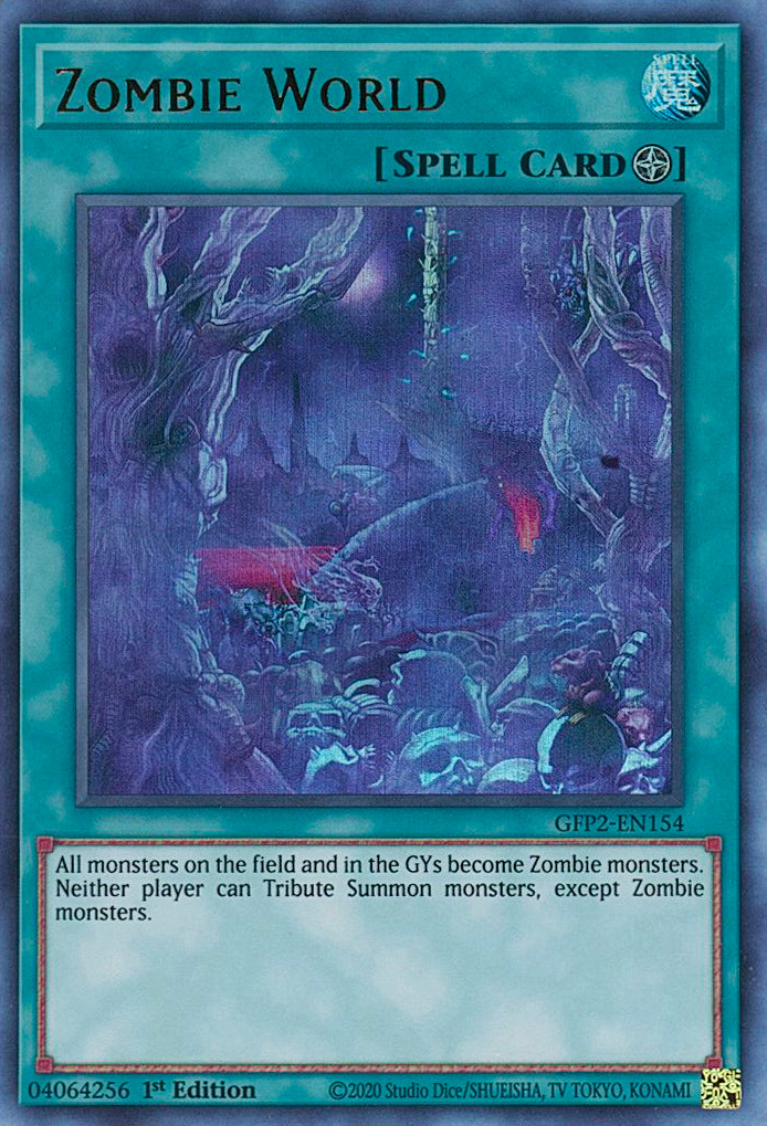 Zombie World [GFP2-EN154] Ultra Rare | Jomio and Rueliete's Cards and Comics