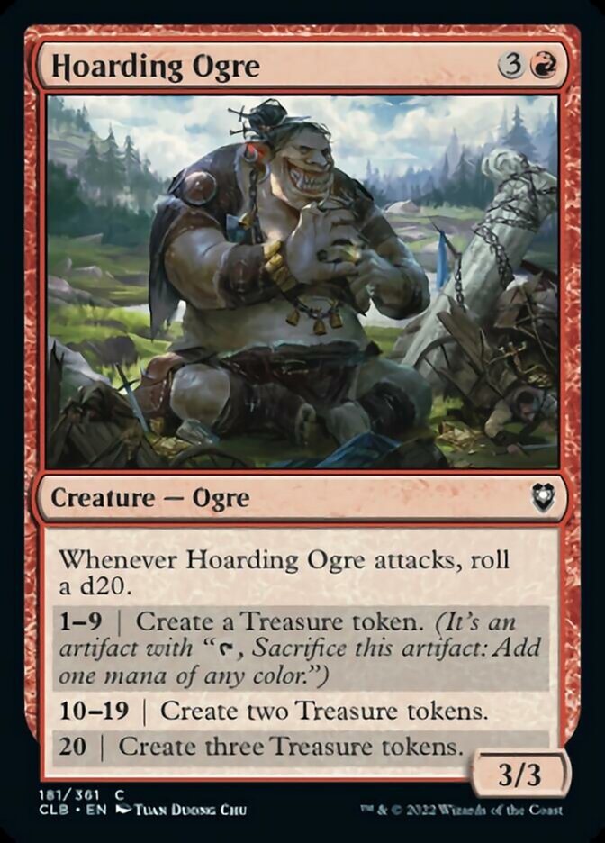 Hoarding Ogre [Commander Legends: Battle for Baldur's Gate] | Jomio and Rueliete's Cards and Comics