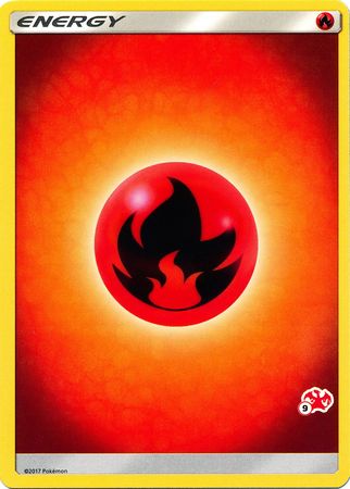 Fire Energy (Charizard Stamp #9) [Battle Academy 2020] | Jomio and Rueliete's Cards and Comics