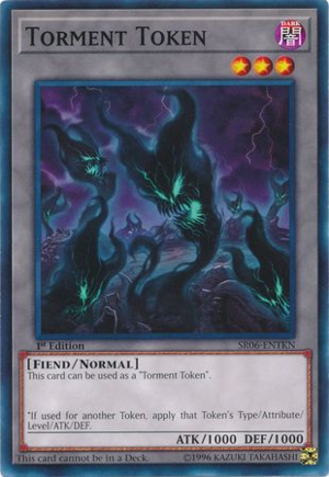 Torment Token [SR06-ENTKN] Common | Jomio and Rueliete's Cards and Comics