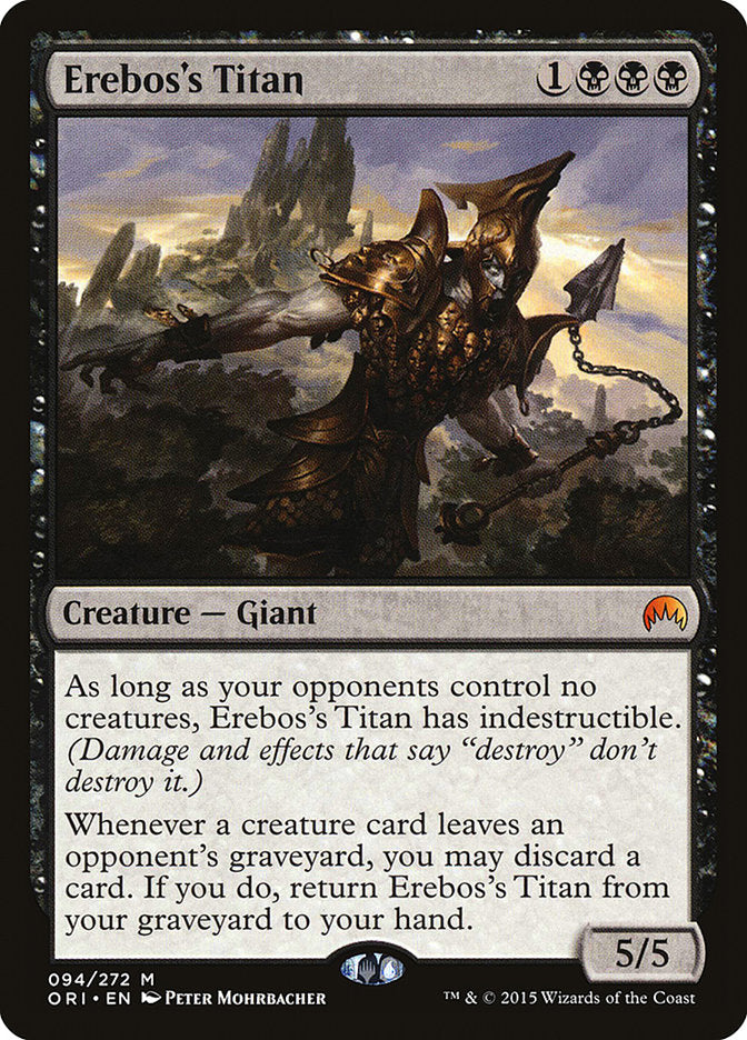 Erebos's Titan [Magic Origins] | Jomio and Rueliete's Cards and Comics