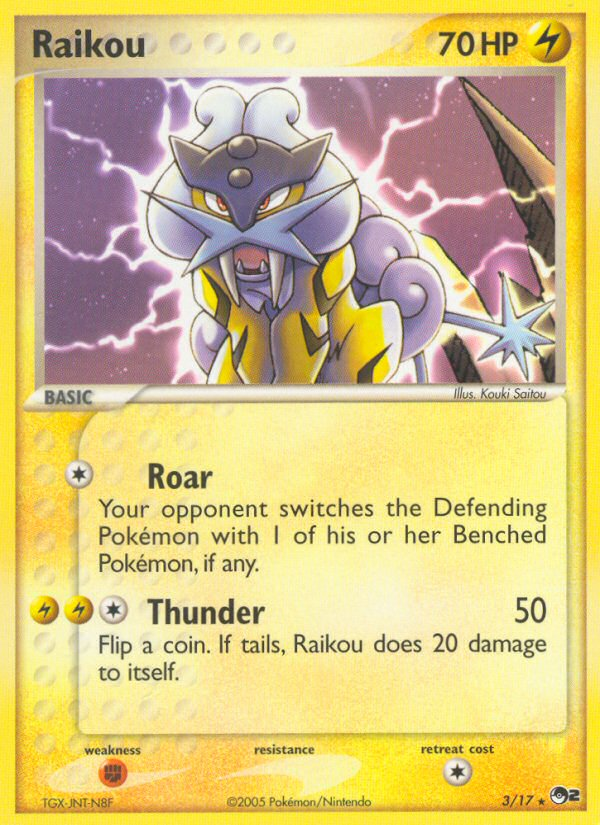 Raikou (3/17) [POP Series 2] | Jomio and Rueliete's Cards and Comics