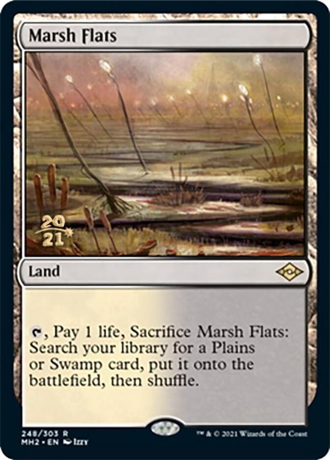 Marsh Flats [Modern Horizons 2 Prerelease Promos] | Jomio and Rueliete's Cards and Comics