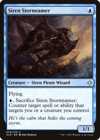 Siren Stormtamer [Ixalan] | Jomio and Rueliete's Cards and Comics