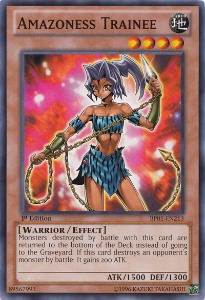 Amazoness Trainee [BP01-EN213] Common | Jomio and Rueliete's Cards and Comics