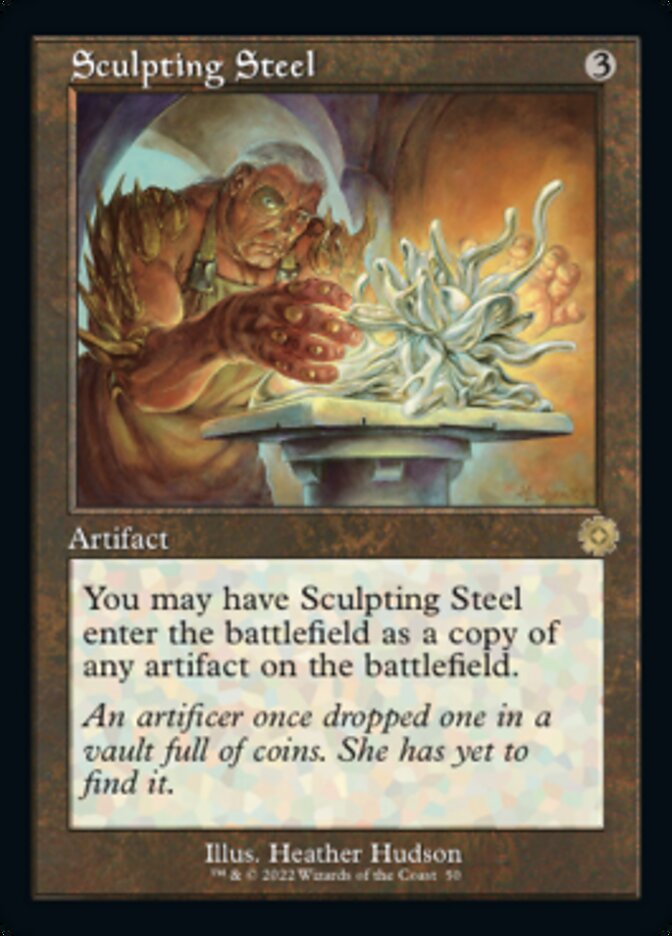 Sculpting Steel (Retro) [The Brothers' War Retro Artifacts] | Jomio and Rueliete's Cards and Comics