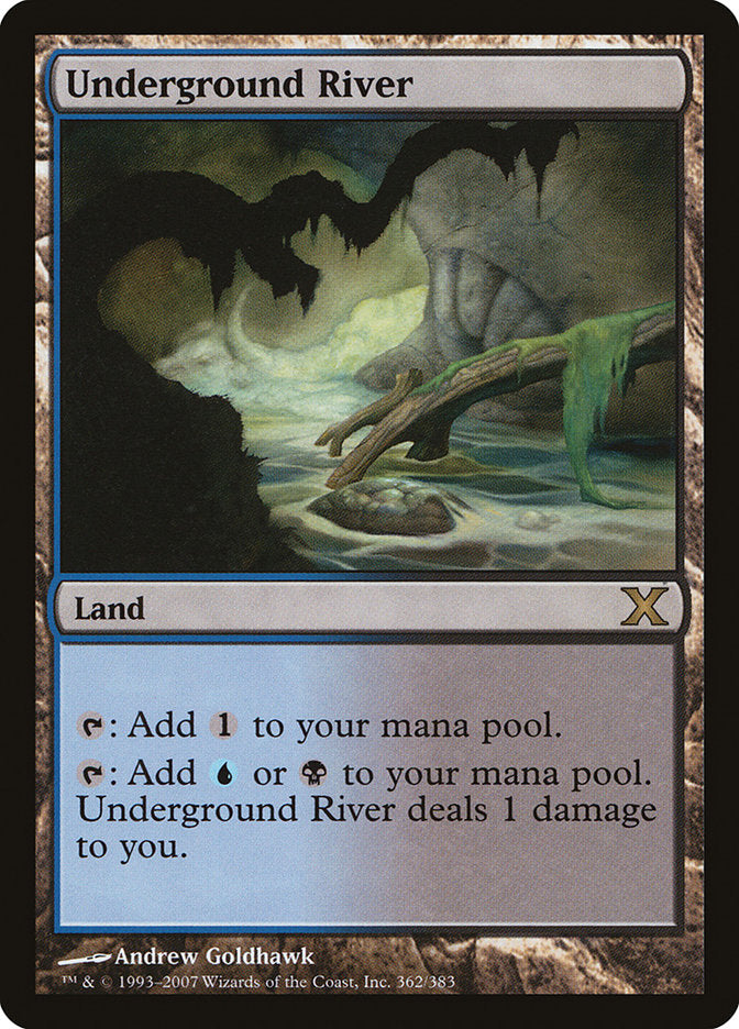 Underground River [Tenth Edition] | Jomio and Rueliete's Cards and Comics