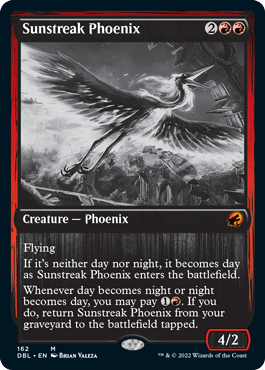 Sunstreak Phoenix [Innistrad: Double Feature] | Jomio and Rueliete's Cards and Comics