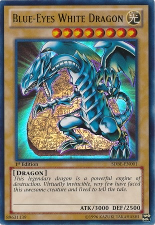 Blue-Eyes White Dragon [SDBE-EN001] Ultra Rare | Jomio and Rueliete's Cards and Comics