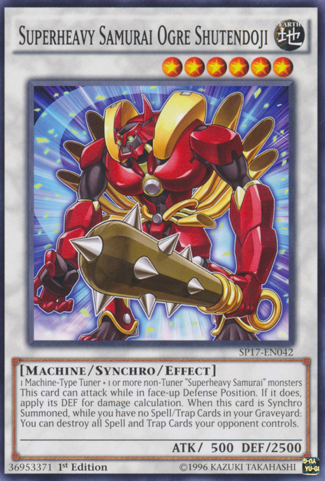 Superheavy Samurai Ogre Shutendoji [SP17-EN042] Common | Jomio and Rueliete's Cards and Comics