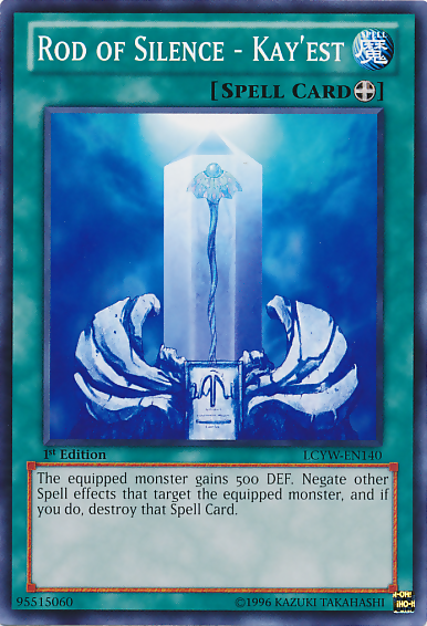 Rod of Silence - Kay'est [LCYW-EN140] Common | Jomio and Rueliete's Cards and Comics