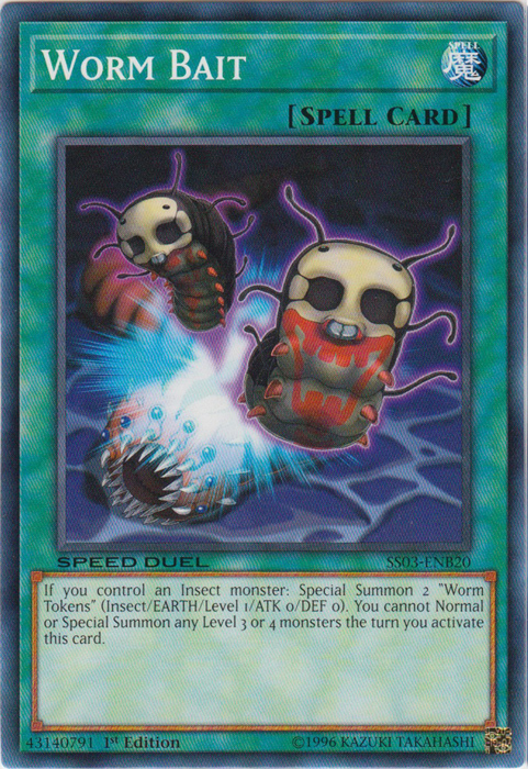 Worm Bait [SS03-ENB20] Common | Jomio and Rueliete's Cards and Comics