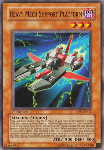 Heavy Mech Support Platform [RDS-EN011] Common | Jomio and Rueliete's Cards and Comics